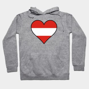 I Love Austria Hoodie